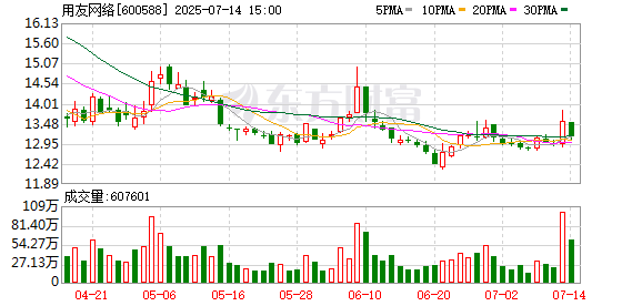 股票在线配资门户网 用友网络新增一名上市整体协调人